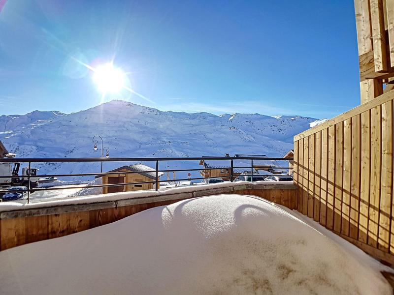 Ski verhuur Appartement 4 kamers 4-6 personen (102) - Chalet 2000 - Les Menuires - Buiten winter