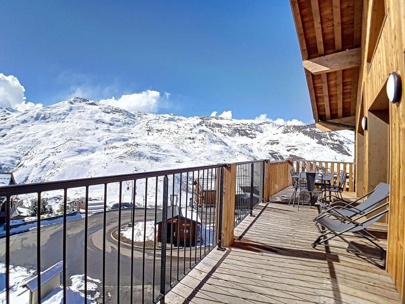 Ski verhuur Appartement duplex 4 kamers 6 personen (302) - Chalet 2000 - Les Menuires - Buiten winter