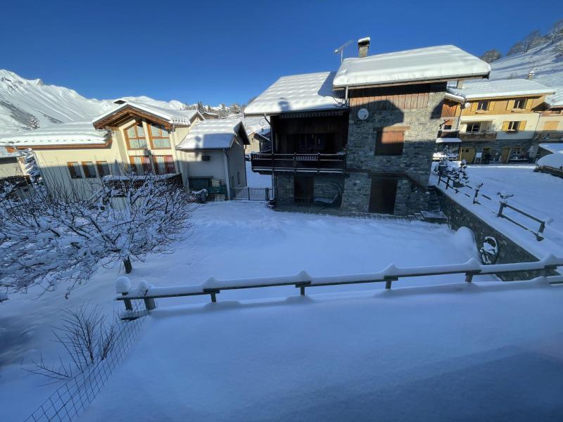 Urlaub in den Bergen Chalet Aster - Les Menuires - Draußen im Winter