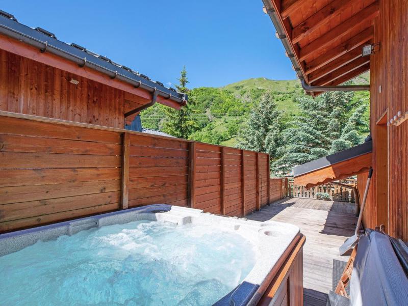 Wynajem na narty Domek górski 9 pokojowy 15 osób - Chalet Bettaix Eden - Les Menuires - Jacuzzi