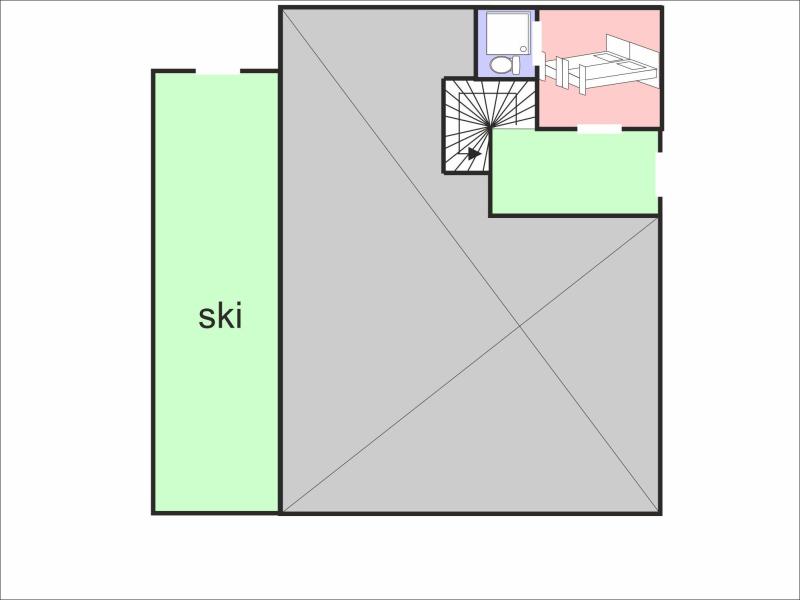 Location au ski Chalet 8 pièces 15 personnes - Chalet Bettaix Rose - Les Menuires - Plan