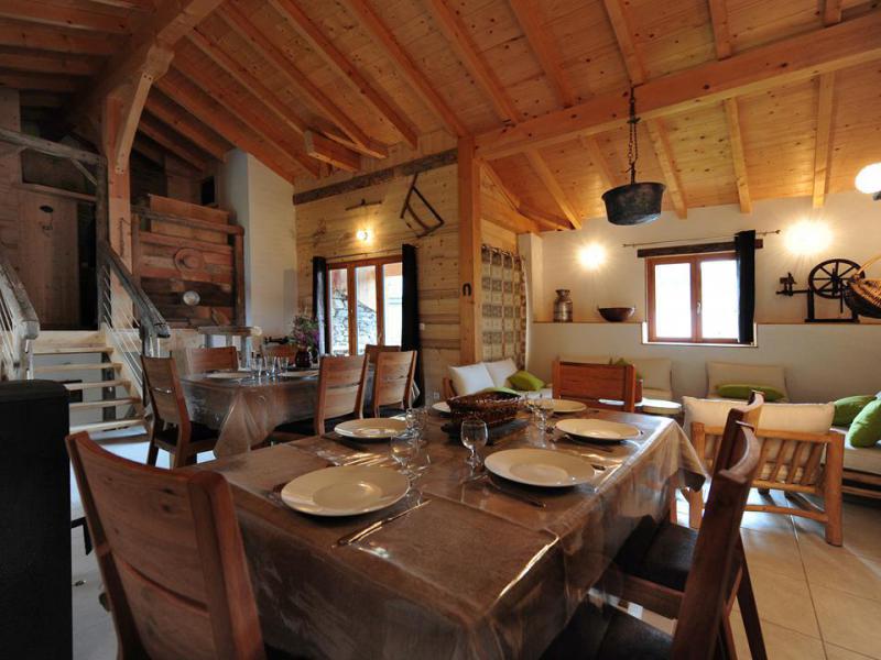 Rent in ski resort 7 room apartment 12 people (Elodie) - Chalet Christophe et Elodie - Les Menuires - Living room