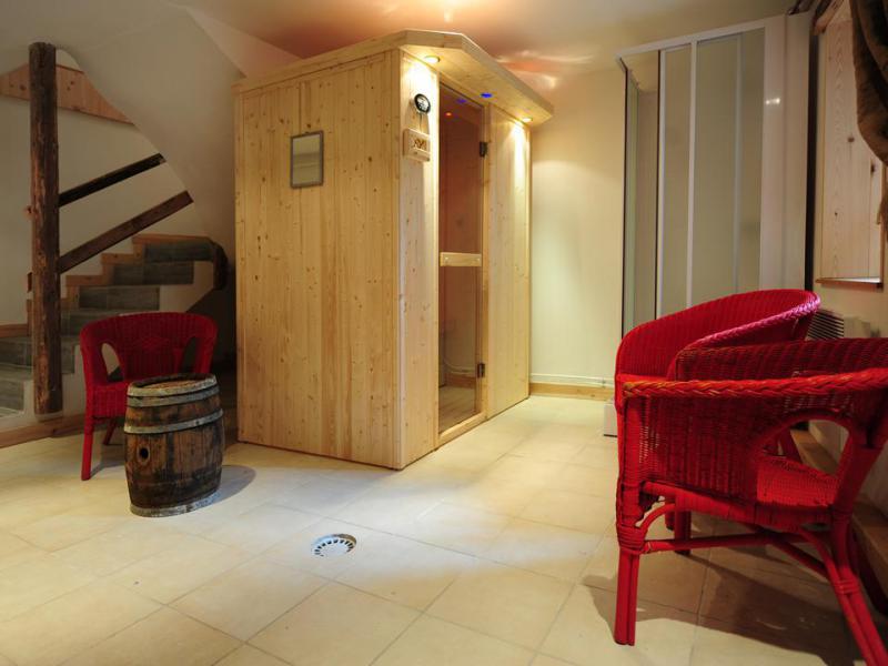 Skiverleih 7-Zimmer-Appartment für 12 Personen () - Chalet Christophe et Elodie - Les Menuires - Sauna