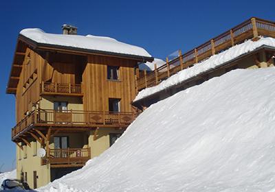 Location au ski Chalet de Marie - Les Menuires - Extérieur hiver