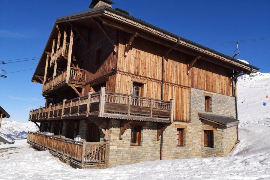 Каникулы в горах Апартаменты 5 комнат 8 чел. (CARLA 04) - Chalet du Soleil - Les Menuires - зимой под открытым небом