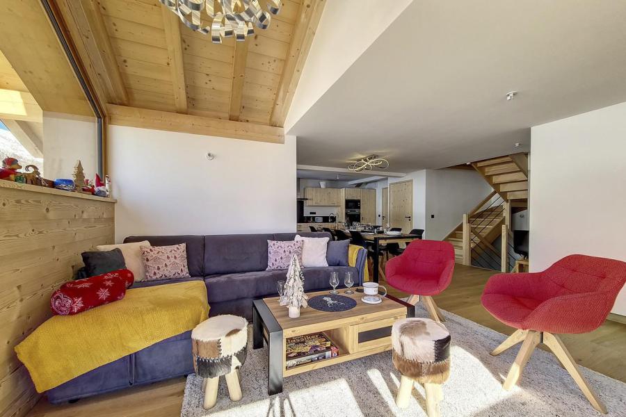 Location au ski Chalet triplex 5 pièces 10 personnes (YDILIA3) - Chalet Eterlou - Les Menuires - Séjour