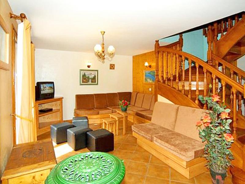 Rent in ski resort Chalet Flocon de Belleville - Les Menuires - Living room