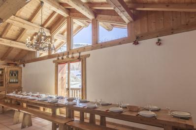 Аренда на лыжном курорте Шале 11 комнат 26 чел. - Chalet Gran Koute - Les Menuires - Салон