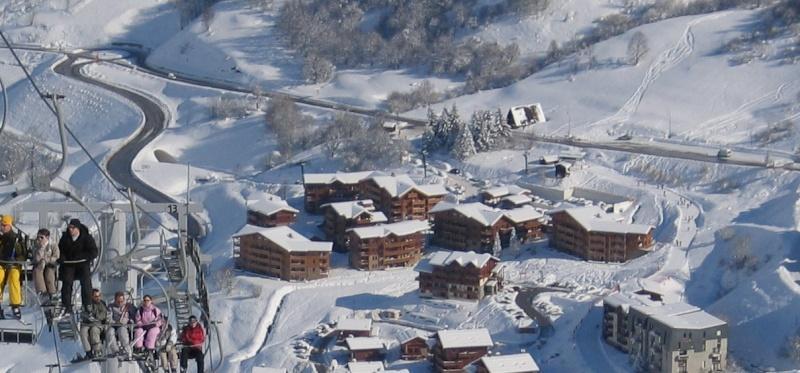 Alquiler al esquí Chalet Hameau des Marmottes - Les Menuires - Plano