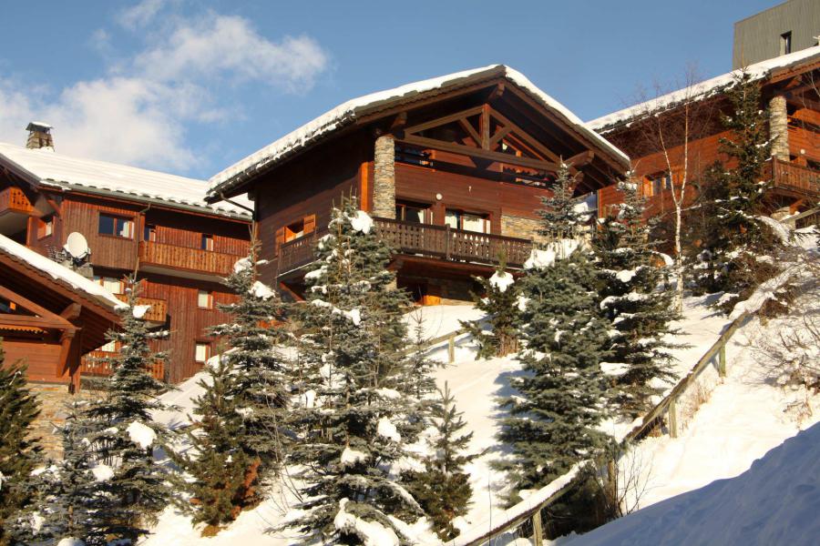 Holiday in mountain resort Chalet Hameau des Marmottes - Les Menuires - Winter outside