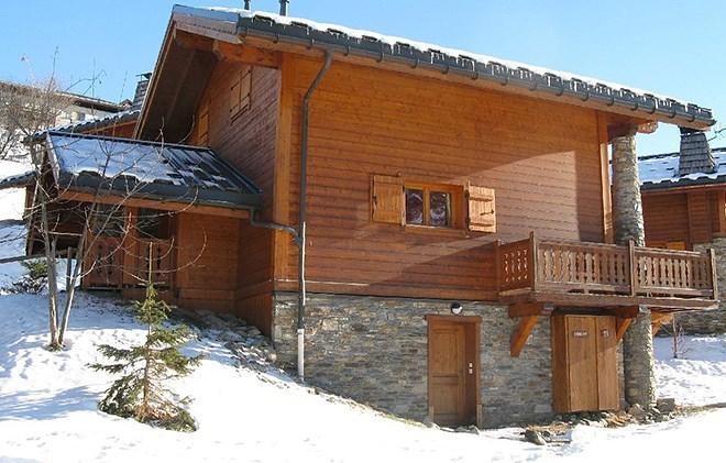 Vacanze in montagna Chalet les Marmottes - Crintallia - Les Menuires - Esteriore inverno