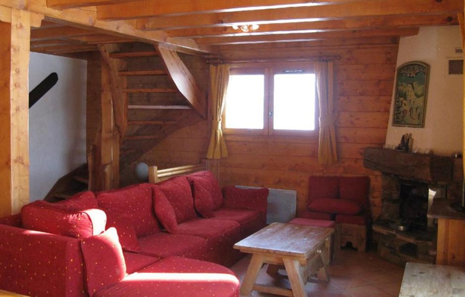 Rent in ski resort Chalet les Marmottes - Crintallia - Les Menuires - Living room