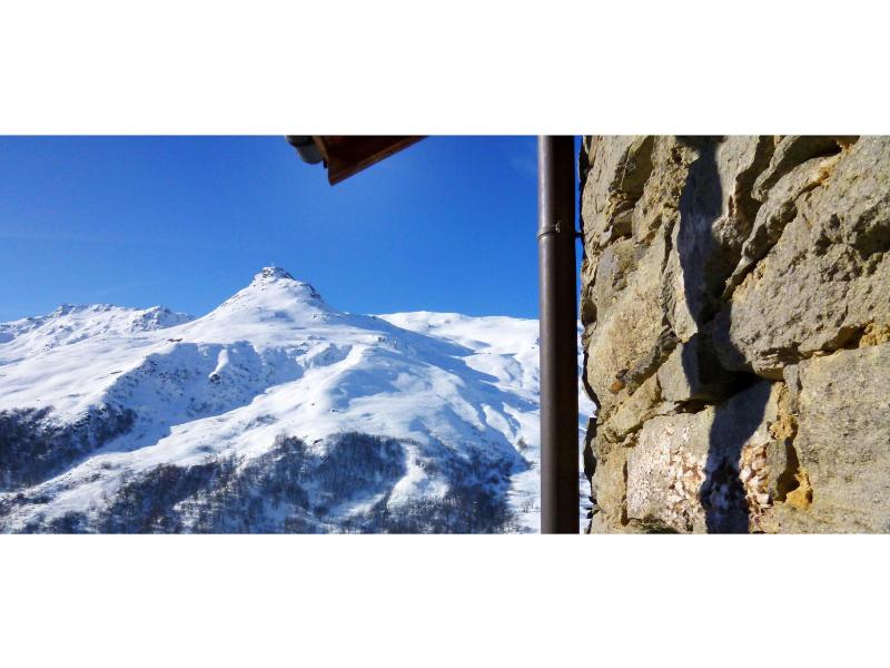 Vacances en montagne Chalet Levassaix - Les Menuires - Extérieur hiver