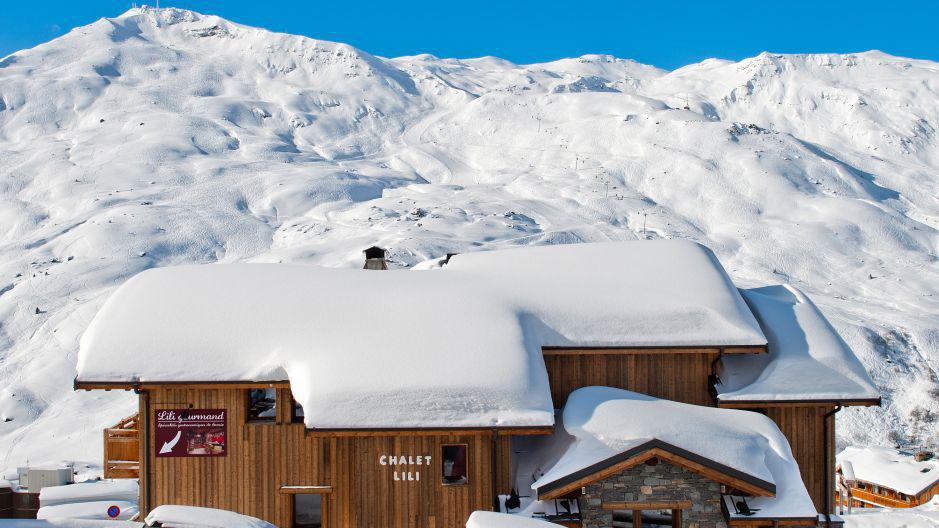 Location au ski Chalet Lili - Les Menuires - Extérieur hiver