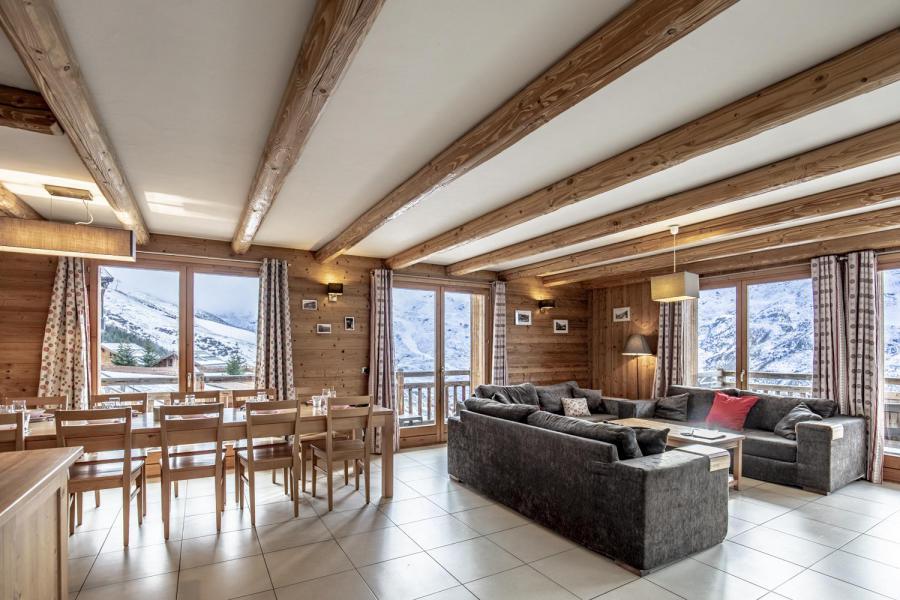 Rent in ski resort Chalet Lili - Les Menuires - Dining area