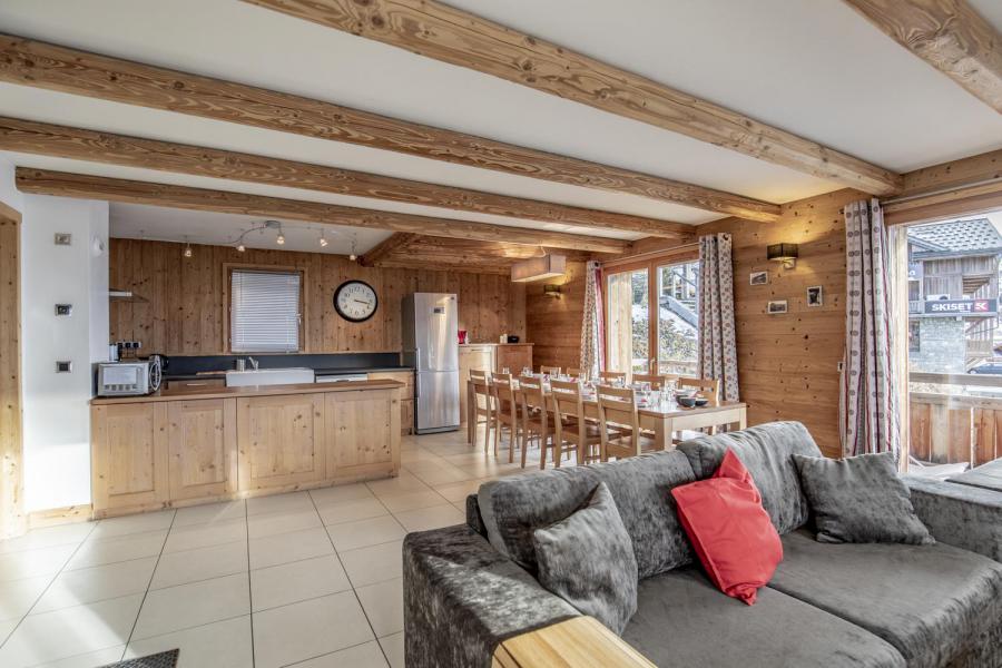 Rent in ski resort Chalet Lili - Les Menuires - Living room