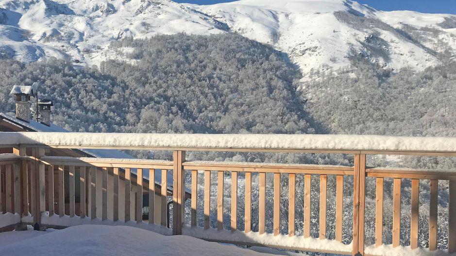 Vacances en montagne Chalet Matangie - Les Menuires - Extérieur hiver