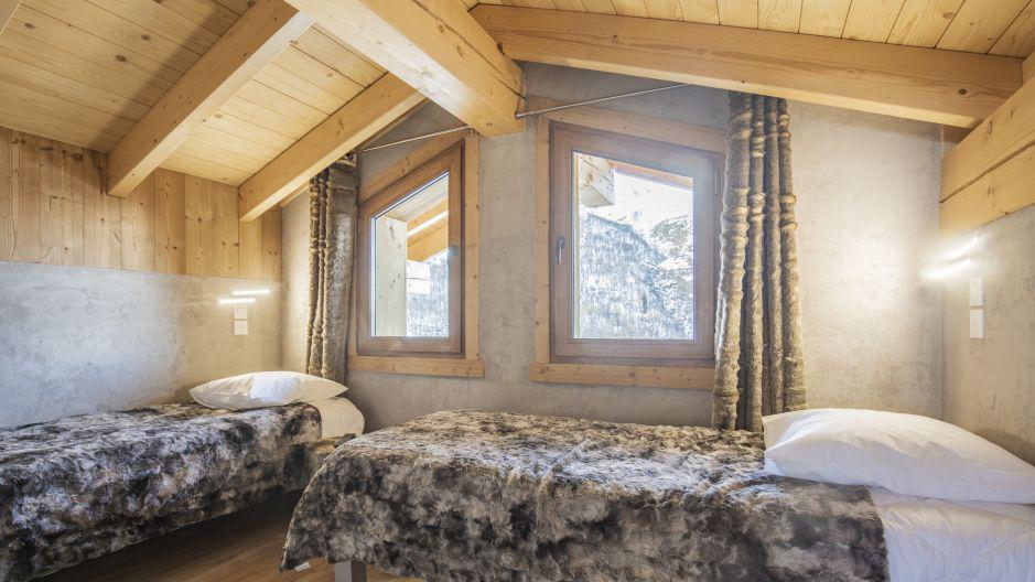 Alquiler al esquí Chalet Matangie - Les Menuires - Habitación abuhardillada
