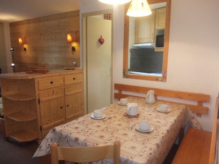 Wynajem na narty Apartament 2 pokojowy 5 osób (3) - Chanteneige la Croisette - Les Menuires - Pokój gościnny