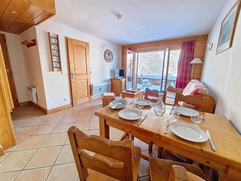 Location au ski Appartement 2 pièces 4 personnes (V1) - Hameau des Airelles - Les Menuires - Séjour