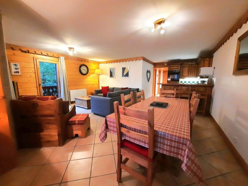 Rent in ski resort 4 room apartment 6 people (A7) - Hameau des Marmottes - Les Menuires - Living room