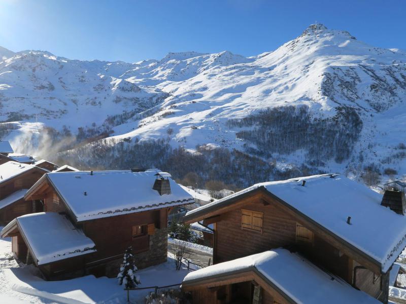 Vacances en montagne Appartement 3 pièces 6 personnes (8) - Hameau des Marmottes - Les Menuires - Extérieur hiver