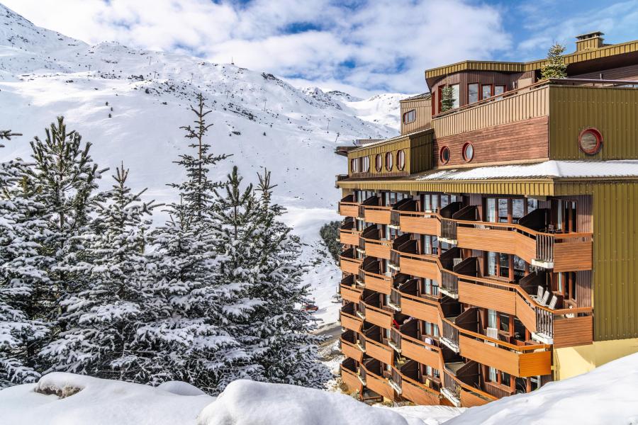 Ski verhuur Hôtel Belambra Club Les Bruyères - Les Menuires - Buiten winter