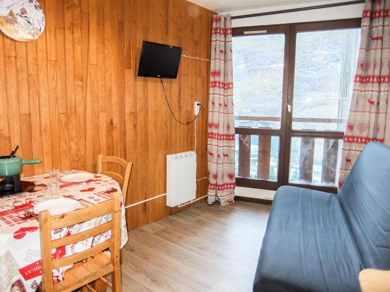 Rent in ski resort 1 room apartment 3 people (9) - L'Argousier - Les Menuires - Living room