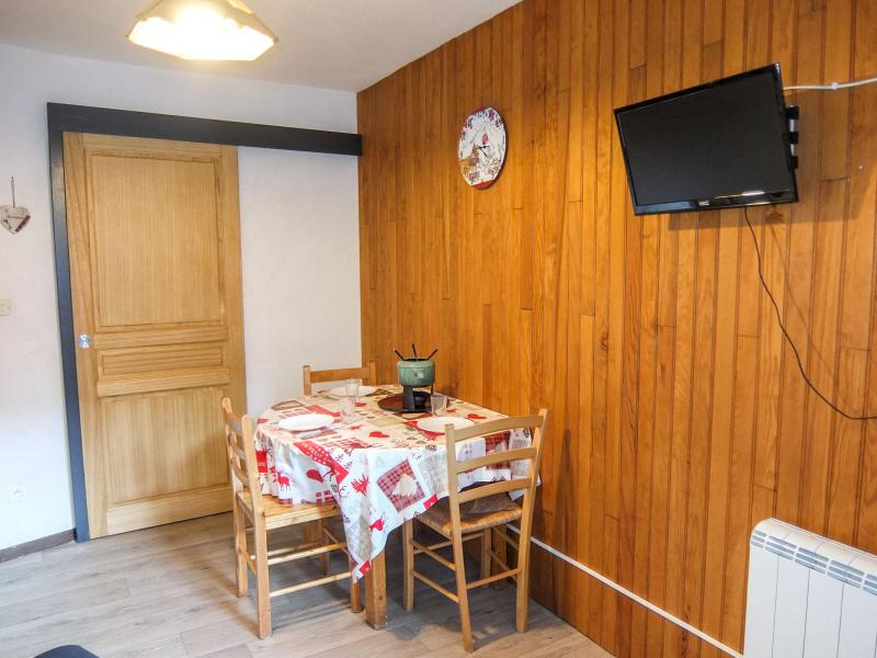 Rent in ski resort 1 room apartment 3 people (9) - L'Argousier - Les Menuires - Living room