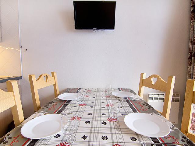 Skiverleih 2-Zimmer-Appartment für 4 Personen (1) - L'Argousier - Les Menuires - Tisch