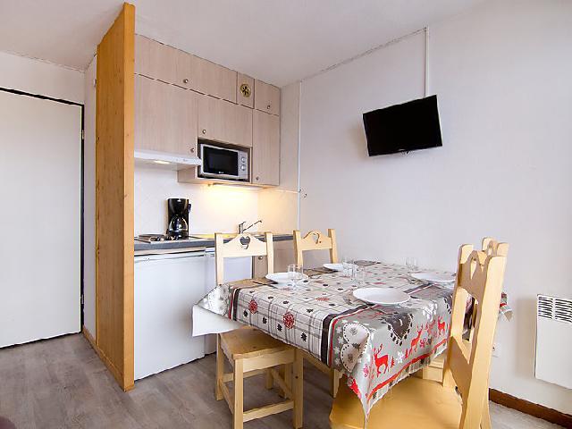 Ski verhuur Appartement 2 kamers 4 personen (1) - L'Argousier - Les Menuires - Keukenblok
