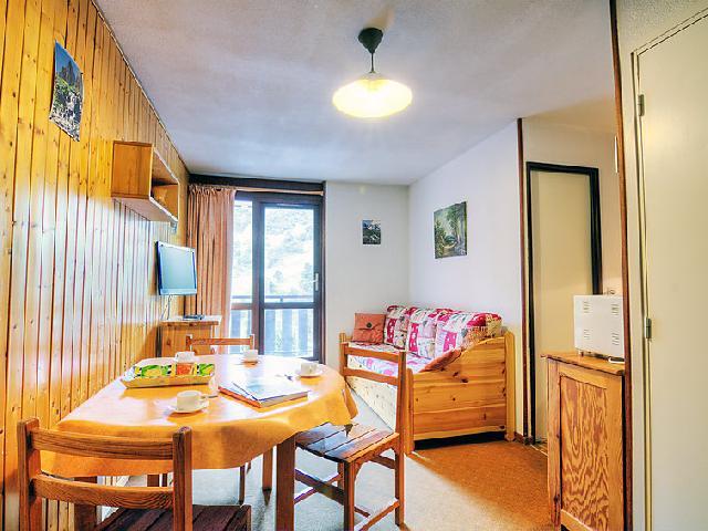 Skiverleih 1-Zimmer-Appartment für 4 Personen (8) - L'Astragale - Les Menuires - Wohnzimmer