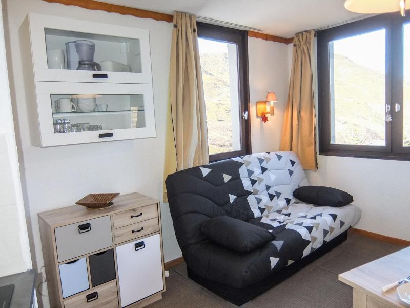 Ski verhuur Appartement 1 kamers 4 personen (1) - La Boédette - Les Menuires - Woonkamer