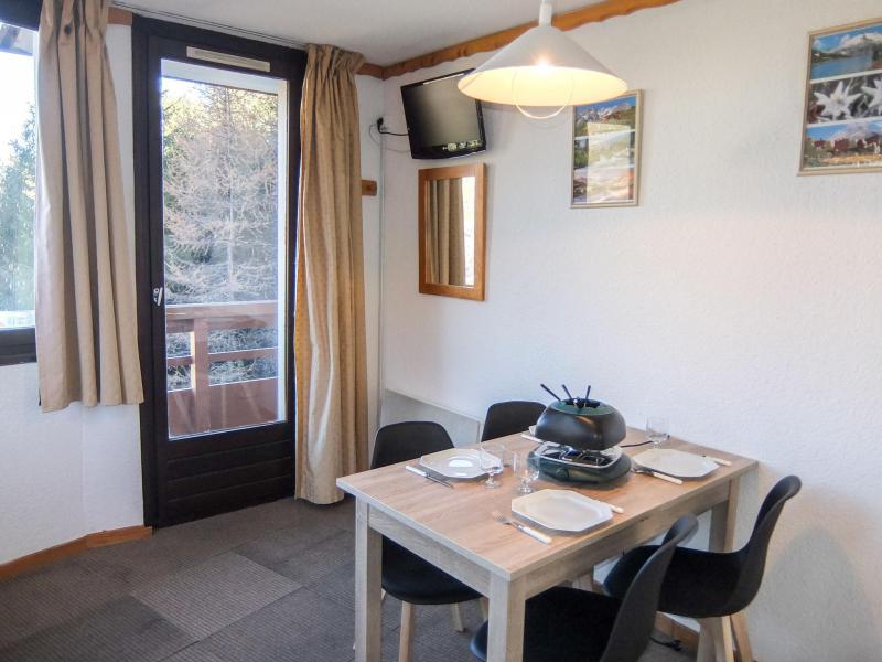 Ski verhuur Appartement 1 kamers 4 personen (1) - La Boédette - Les Menuires - Woonkamer