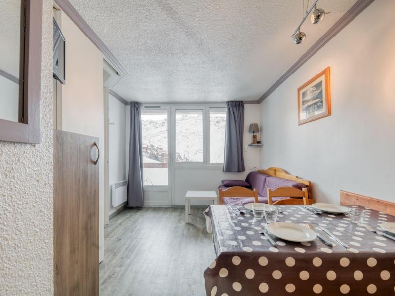 Ski verhuur Appartement 2 kamers 4 personen (7) - La Boédette - Les Menuires - Woonkamer