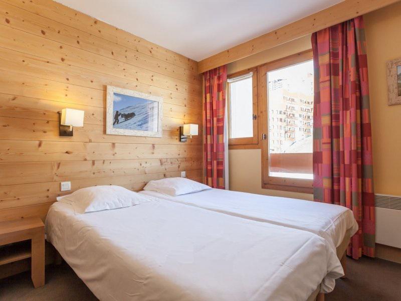 Skiverleih 2-Zimmer-Appartment für 4 Personen (104) - La Résidence Aconit - Les Menuires - Schlafzimmer