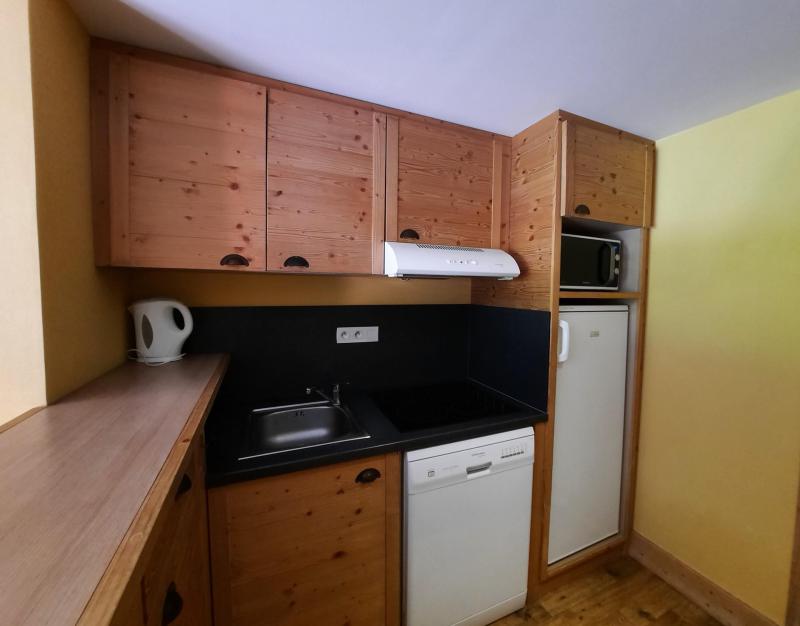 Skiverleih 2-Zimmer-Appartment für 4 Personen (202) - La Résidence Aconit - Les Menuires - Küche