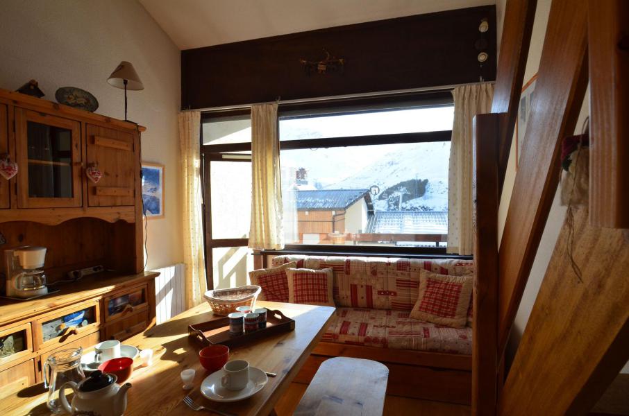 Аренда на лыжном курорте Апартаменты дуплекс 2 комнат 4 чел. (C12) - La Résidence Asters - Les Menuires - Салон