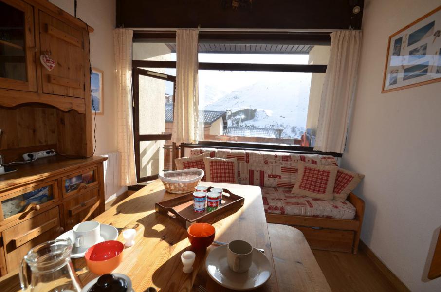 Аренда на лыжном курорте Апартаменты дуплекс 2 комнат 4 чел. (C12) - La Résidence Asters - Les Menuires - Салон