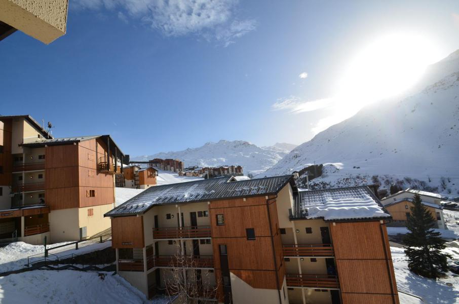 Аренда на лыжном курорте Апартаменты дуплекс 2 комнат 4 чел. (C12) - La Résidence Asters - Les Menuires - зимой под открытым небом