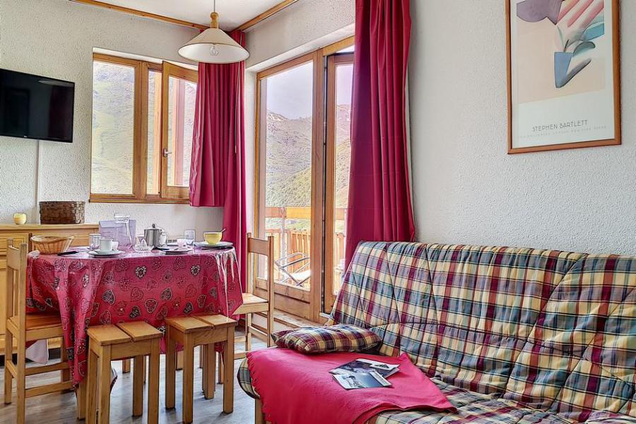 Skiverleih 2-Zimmer-Berghütte für 4 Personen (45) - La Résidence Bellevue - Les Menuires - Wohnzimmer