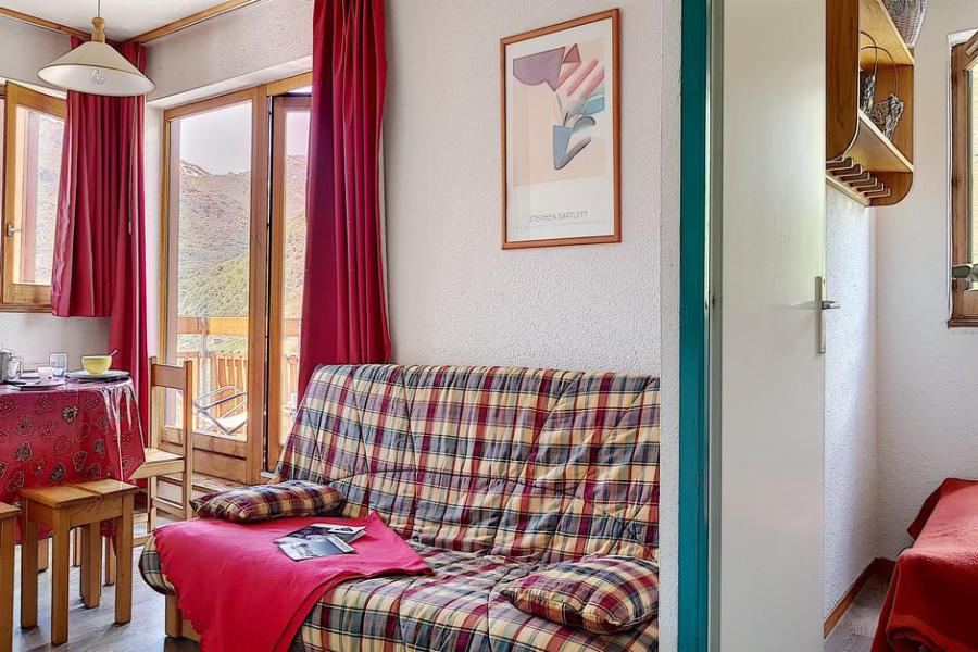 Ski verhuur Appartement 2 kamers bergnis 4 personen (45) - La Résidence Bellevue - Les Menuires - Woonkamer