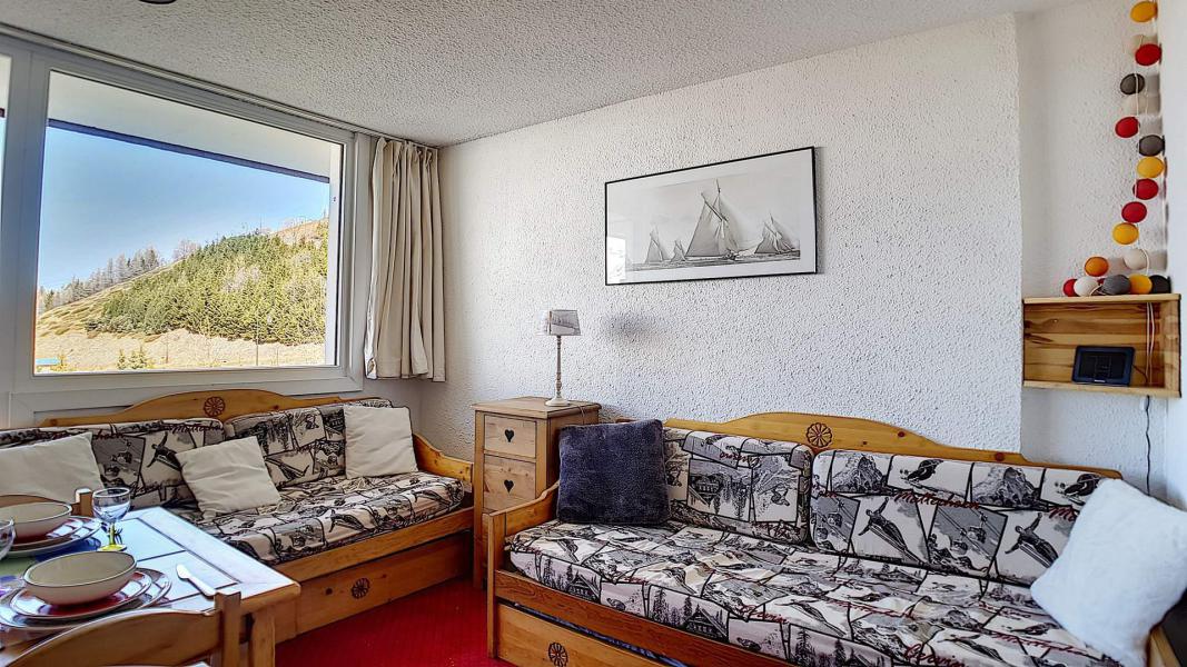 Аренда на лыжном курорте Апартаменты дуплекс 2 комнат 4 чел. (807) - La Résidence Boëdette - Les Menuires - Салон