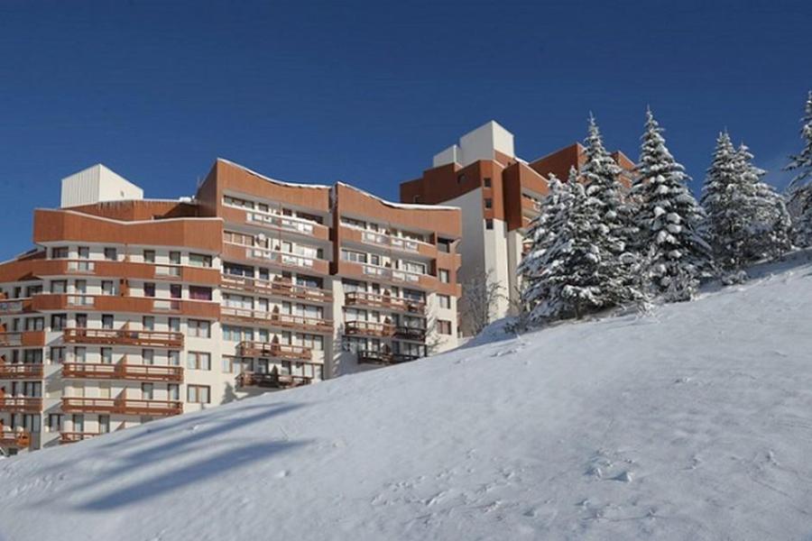 Vacanze in montagna Studio con alcova per 4 persone (305) - La Résidence Boëdette - Les Menuires - Esteriore inverno