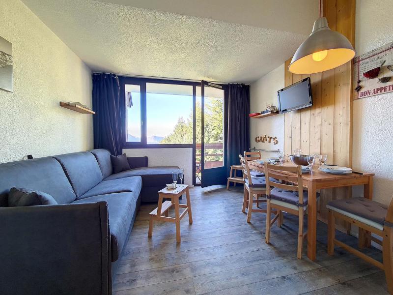 Аренда на лыжном курорте Квартира студия со спальней для 4 чел. (605) - La Résidence Boëdette - Les Menuires - Салон