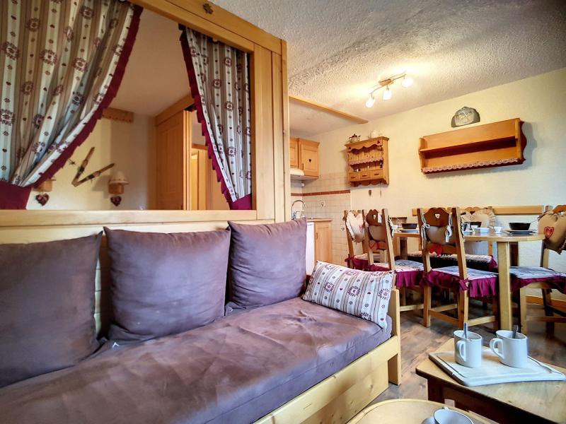 Аренда на лыжном курорте Квартира студия со спальней для 5 чел. (408) - La Résidence Boëdette - Les Menuires - Салон