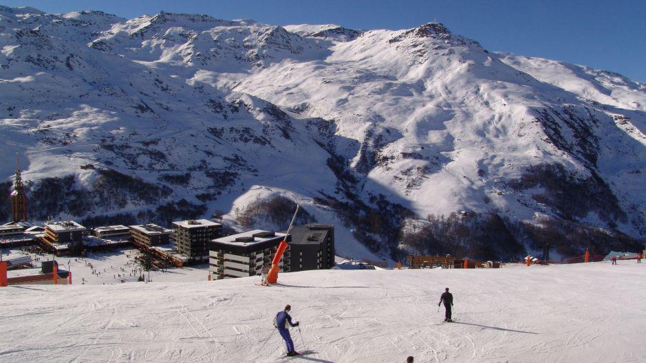 Ski verhuur La Résidence Brelin - Les Menuires - Buiten winter