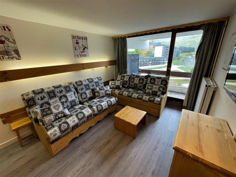 Rent in ski resort 2 room apartment 5 people (613) - La Résidence Chavière - Les Menuires - Living room