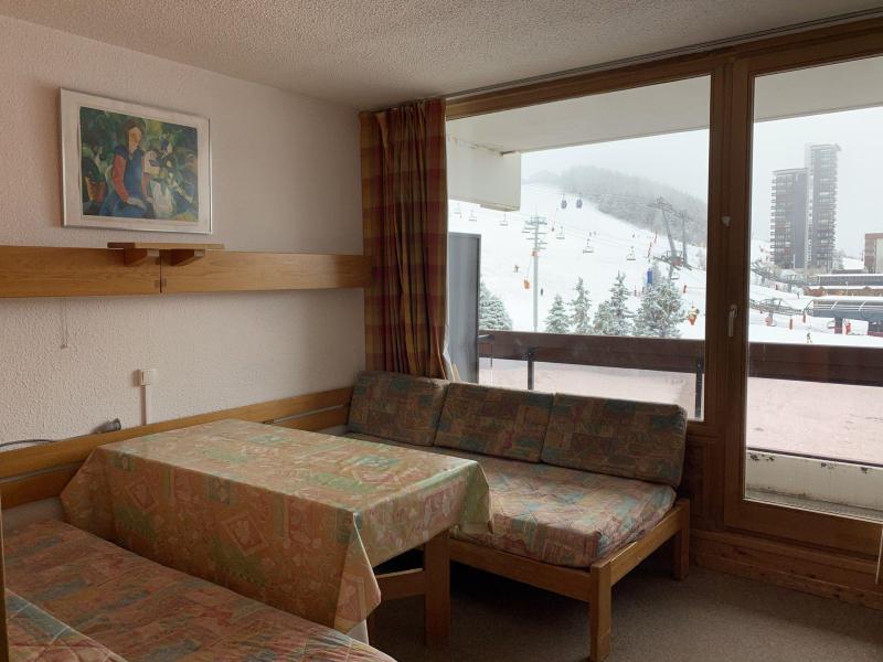 Rent in ski resort Studio 4 people (316) - La Résidence Chavière - Les Menuires - Living room