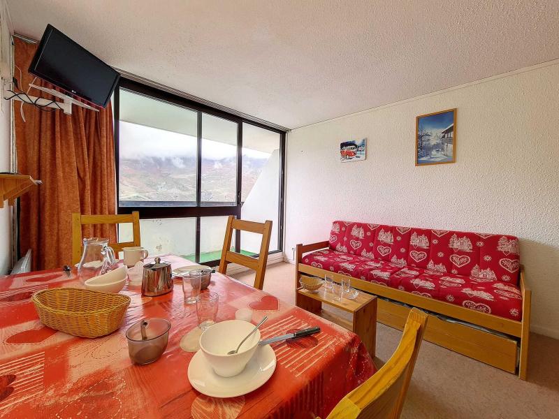 Rent in ski resort 2 room duplex apartment 5 people (612) - La Résidence Côte Brune - Les Menuires - Apartment